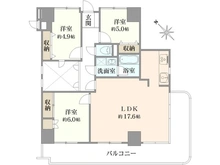 【神奈川県/大和市深見西】ダイアパレス大和 間取り図