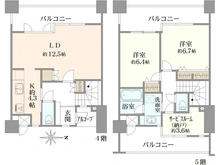 【神奈川県/厚木市田村町】プレール本厚木弐番館 間取り図