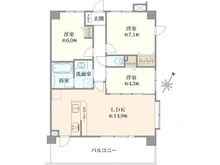 【神奈川県/大和市林間】アーバンキャッスル南林間 間取り図