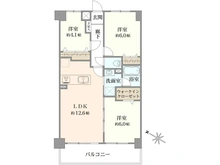 【神奈川県/相模原市南区旭町】NICガーデンハイム相模大野 間取り図