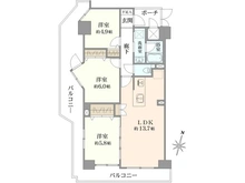 【神奈川県/相模原市南区相南】ナイスアーバン小田急相模原II 間取り図