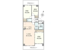 【神奈川県/相模原市南区上鶴間本町】ライフプラザ町田 間取り図