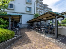 【神奈川県/海老名市柏ケ谷】モアステージ海⽼名 駐輪場