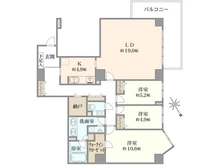 【東京都/町田市成瀬】エステ・スクエア成瀬壱番館 間取り図