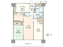【神奈川県/厚木市中町】エクラン本厚木 間取り図