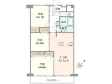 【神奈川県/相模原市南区相模大野】相模大野ハイライズ 間取り図