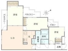 【東京都/町田市玉川学園】セントエルモ玉川学園 間取り図