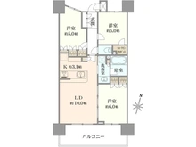 【神奈川県/大和市南林間】プレシス南林間 間取り図