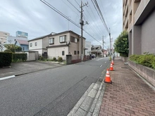 【神奈川県/相模原市中央区矢部】日神パレステージ西門公園通り 前面道路