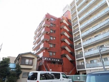 【神奈川県/大和市深見西】ライオンズマンション大和 外観：中央の赤いマンション