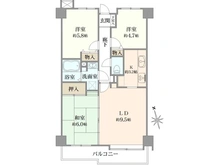【神奈川県/相模原市南区上鶴間本町】バルール町田 間取り図