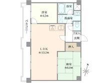 【神奈川県/相模原市南区上鶴間本町】ライオンズマンション町田南 間取り図