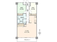 【神奈川県/海老名市大谷北】シティ海老名 間取り図