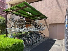 【神奈川県/厚木市中町】エクラン本厚木 駐輪場