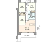 【神奈川県/相模原市南区相南】ライオンズプラザ小田急相模原 間取り図