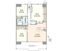 【神奈川県/相模原市中央区南橋本】プレヴィオ橋本 間取り図