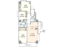【神奈川県/相模原市中央区相模原】オーベル相模原 間取り図