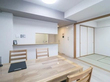 【神奈川県/座間市南栗原】ローレルコートかしわ台　 リビング・ダイニング：（右）和室