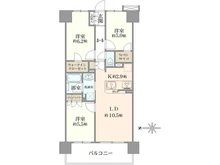 【神奈川県/大和市大和東】サンクレイドル大和中央通り 間取り図