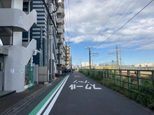 【神奈川県/相模原市中央区相模原】サンパレス相模原 前面道路