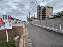 【神奈川県/大和市下鶴間】モアグランデ南林間 前面道路