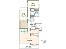 【東京都/町田市玉川学園】コスモ玉川学園前 間取り図