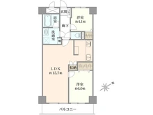 【神奈川県/大和市桜森】ニューファミール桜森 間取り図