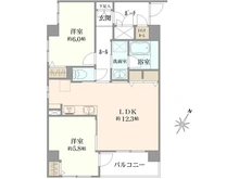【神奈川県/相模原市中央区淵野辺】グリーンコーポ淵野辺弐番館 間取り図