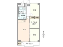 【神奈川県/座間市入谷東】東建座間ハイツ 1号棟 間取り図