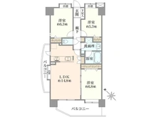【神奈川県/相模原市南区相模大野】ローヤルシティ相模大野 間取り図