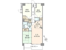【東京都/町田市原町田】メゾンエクレーレ町田 間取り図