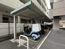 【神奈川県/海老名市中央】ロイヤルステージ海老名III 駐輪場