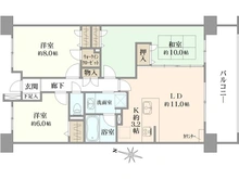 【神奈川県/座間市相武台】ライフレビュー相武台 間取り図
