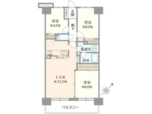 【神奈川県/座間市相模が丘】ルネ小田急相模原モア・ステージ 間取り図