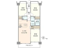 【神奈川県/相模原市中央区淵野辺】ハイホーム淵野辺 間取り図