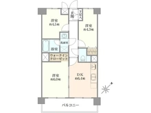 【神奈川県/相模原市中央区淵野辺】ライオンズマンション淵野辺駅前通り 間取り図