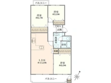 【神奈川県/大和市つきみ野】東急ドエルつきみ野セドラス 間取り図