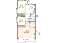 【神奈川県/相模原市中央区小山】ライフプラザ相模原 間取り図