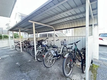 【神奈川県/相模原市緑区東橋本】クリオ橋本ホームズ 駐輪場