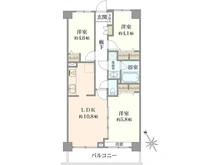 【神奈川県/相模原市緑区東橋本】クリオ橋本ホームズ 間取り図