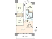 【神奈川県/横浜市青葉区奈良】青葉山手台クローバーヒルズ 間取り図