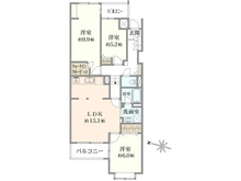 【東京都/町田市中町】パレス町田 間取り図
