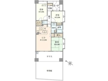 【神奈川県/大和市下鶴間】シーズガーデン大和  間取り図