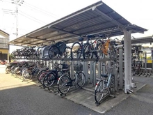 【神奈川県/相模原市中央区清新】クリオ相模原伍番館 駐輪場