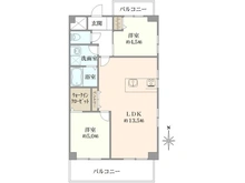 【神奈川県/相模原市緑区東橋本】コンフォート橋本 間取り図