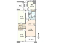 【神奈川県/座間市相模が丘】エステ・スクエア小田急相模原 ステージI 間取り図