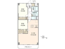 【神奈川県/相模原市緑区西橋本】シャローム橋本 間取り図