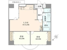 【神奈川県/相模原市南区相模大野】パレ・ソレイユ相模大野ステーションフロント 間取り図