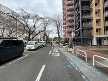 【神奈川県/相模原市中央区矢部】レクハイム相模原2 前面道路