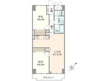 【神奈川県/相模原市中央区矢部】レクハイム相模原2 間取り図